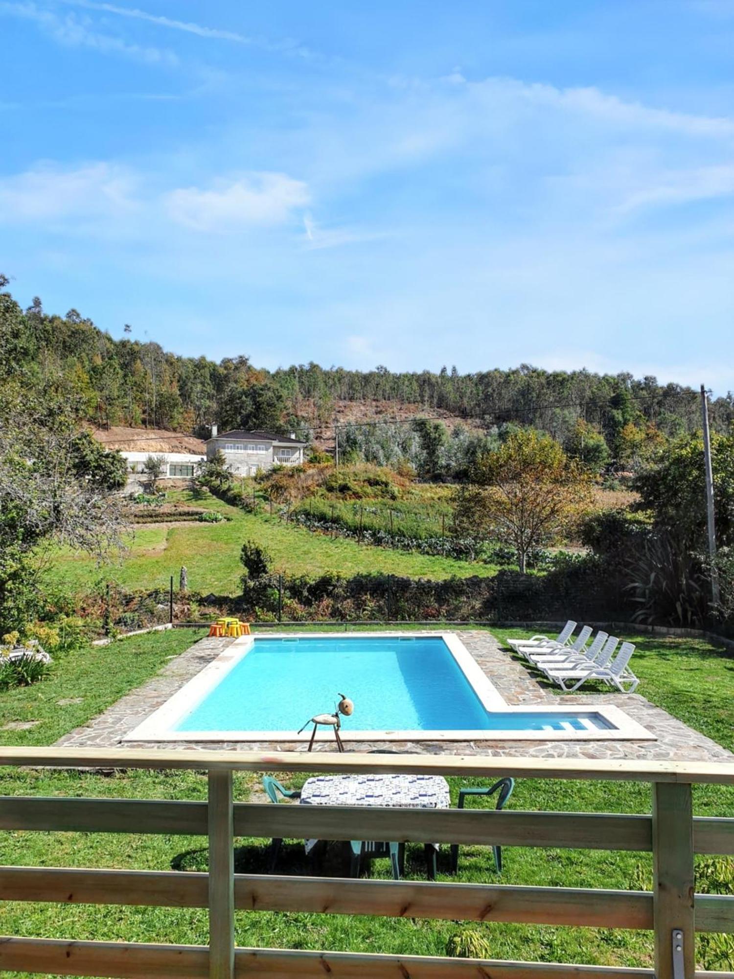 Welcoming House With Mountain View In Agueda Shared Pool Villa Urgueira  Ngoại thất bức ảnh